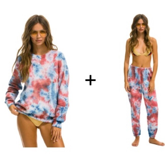 Aviator Nation Other - Aviator Nation hand dyed set size Medium NWT